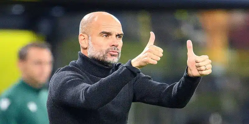 Nhà cầm quân người Tây Ban Nha Pep Guardiola 